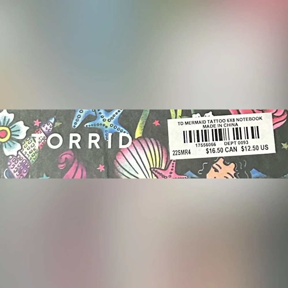 🧜‍♀️ Torrid 🧜‍♀️ Tattoo Lined Journal 💰3 for $30💰